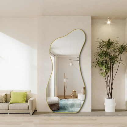 Espejo curvo de cuerpo entero 170 x 70 cm - Liquidación